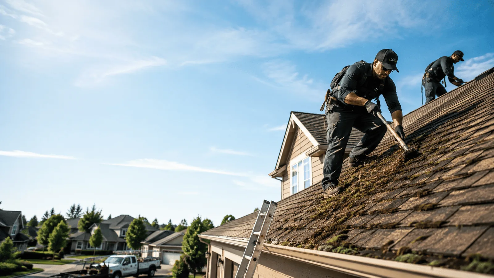 Roof Moss Removal in Bellport, NY near me